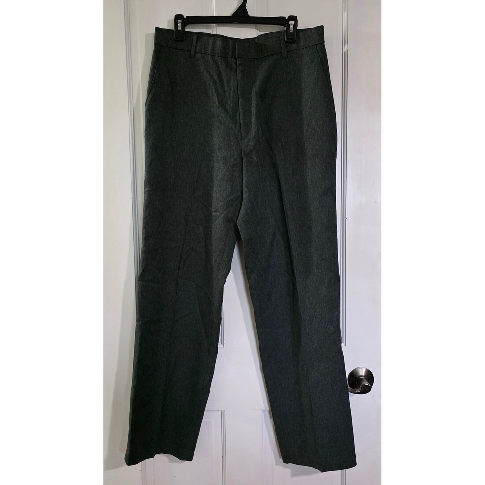 Vintage 90s Levi Strauss Action Slacks Mens 34x32 Charcoal Gray Dress Pants